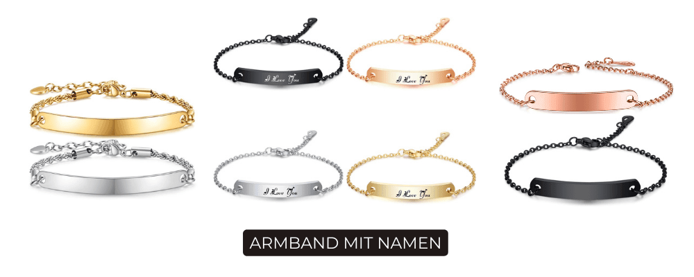 ARMBAND MIT NAMEN - Königlicher Siegelring