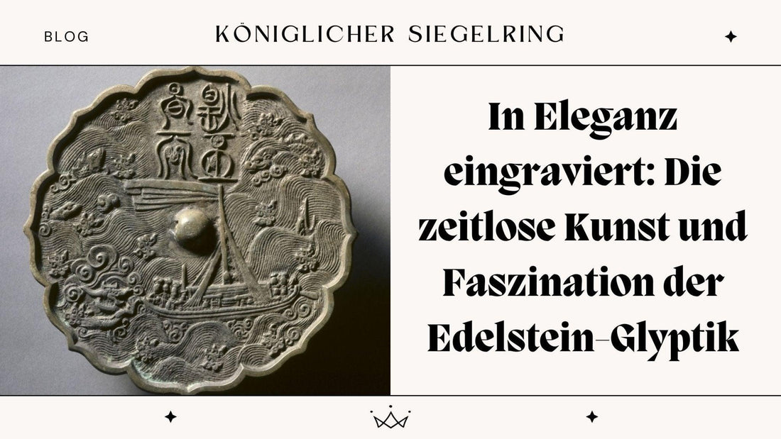 In Eleganz eingraviert: Die zeitlose Kunst und Faszination der Edelstein-Glyptik - Königlicher Siegelring