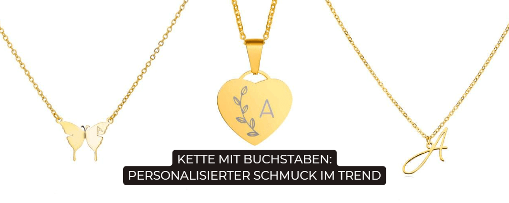 KETTE MIT BUCHSTABEN : PERSONALISIERTER SCHMUCK IM TREND - Königlicher Siegelring