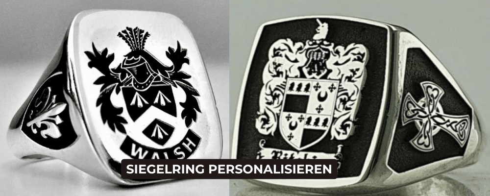 SIEGELRING PERSONALISIEREN - Königlicher Siegelring