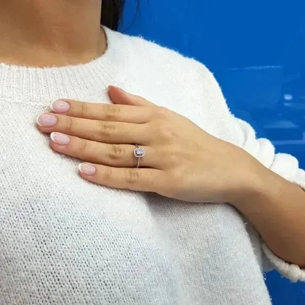 Diamant Ring Baguette 0,20 Karat - Eleganz Und Raffinesse - Königlicher Siegelring