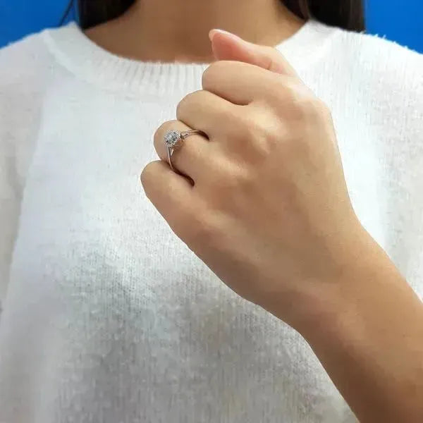 Diamant Ring Baguette 0,20 Karat - Eleganz Und Raffinesse - Königlicher Siegelring