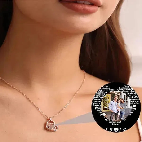 KETTE MIT BILD DRIN - Königlicher Siegelring