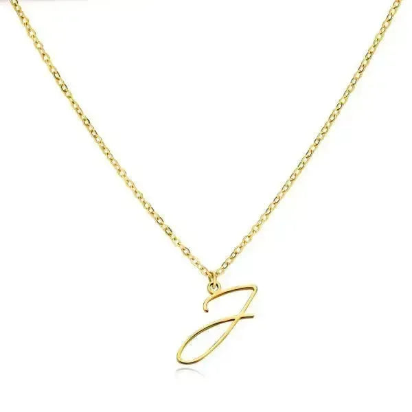 KETTE MIT BUCHSTABEN GOLD : VERLEIHEN SIE IHREM STIL EINE PERSÖNLICHE NOTE! - Königlicher Siegelring