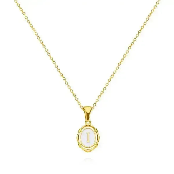 KETTE MIT BUCHSTABEN GOLD : ZEIGE DEINE PERSÖNLICHKEIT - Königlicher Siegelring