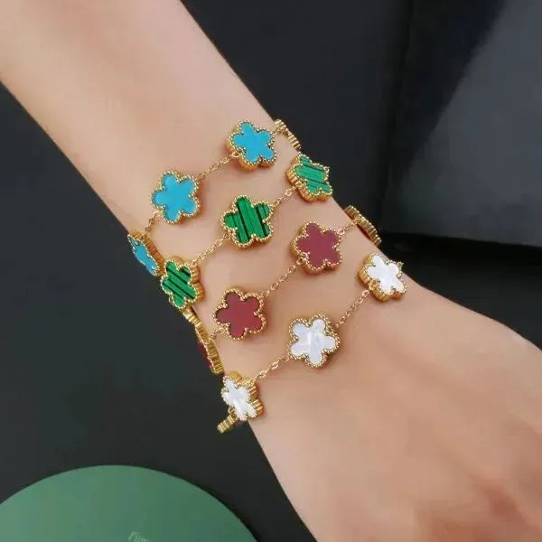 Kleeblatt Armband Original - Königlicher Siegelring