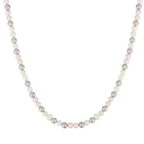 PERLENKETTE HERREN PASTELL FARBENE 6MM MANNERSCHMUCK - Königlicher Siegelring