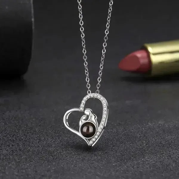 PERSONALISIERTE KETTE MIT FOTO - KETTE MIT BILD DRIN - Königlicher Siegelring