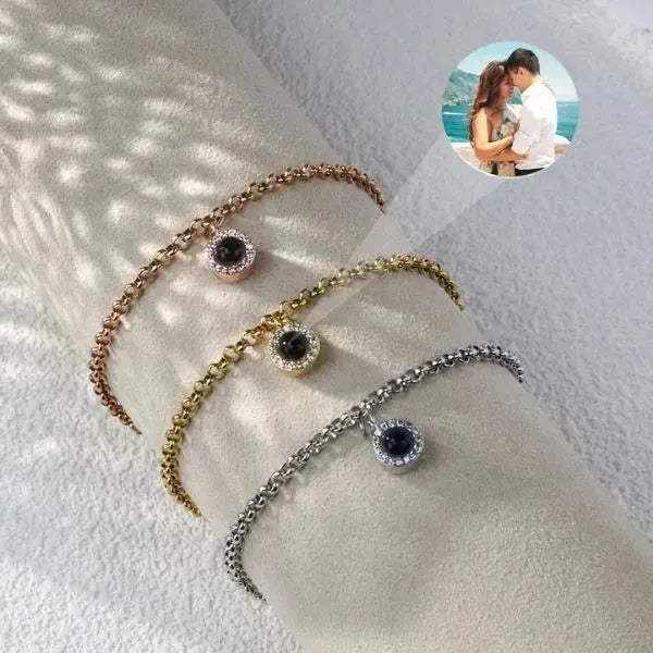 Personalisiertes Armband mit Bild - Königlicher Siegelring