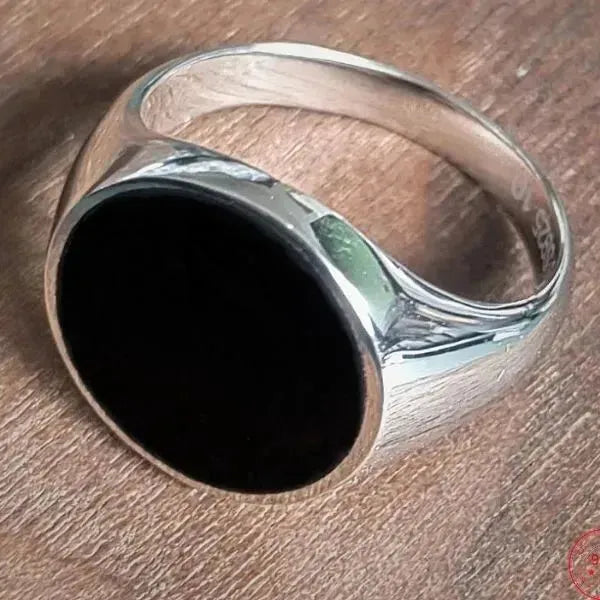 SIEGELRING HERREN SILBER, EINZIGARTIGES UND ORIGINELLES STÜCK : NOBLESSE - Königlicher Siegelring