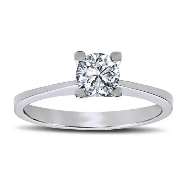 Zeitloser Glanz : Verlobungsringe aus Diamant 0,50 Karat - HRD-zertifiziert - Königlicher Siegelring