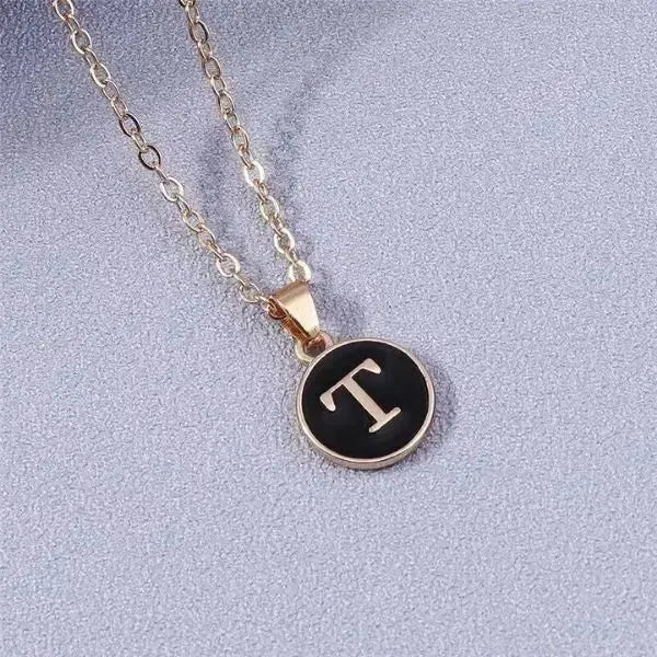 KETTE MIT BUCHSTABEN AUS GOLD BESTEHEND AUS INITIALIEN - Königlicher Siegelring