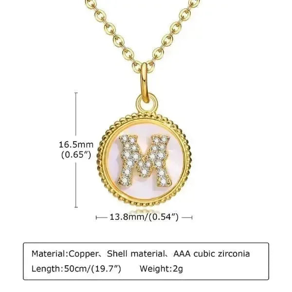 KETTE MIT BUCHSTABEN AUS GOLD-PLÄTTCHEN BESTEHEND AUS INITIALIEN - Königlicher Siegelring