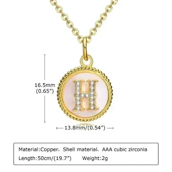 KETTE MIT BUCHSTABEN AUS GOLD-PLÄTTCHEN BESTEHEND AUS INITIALIEN - Königlicher Siegelring