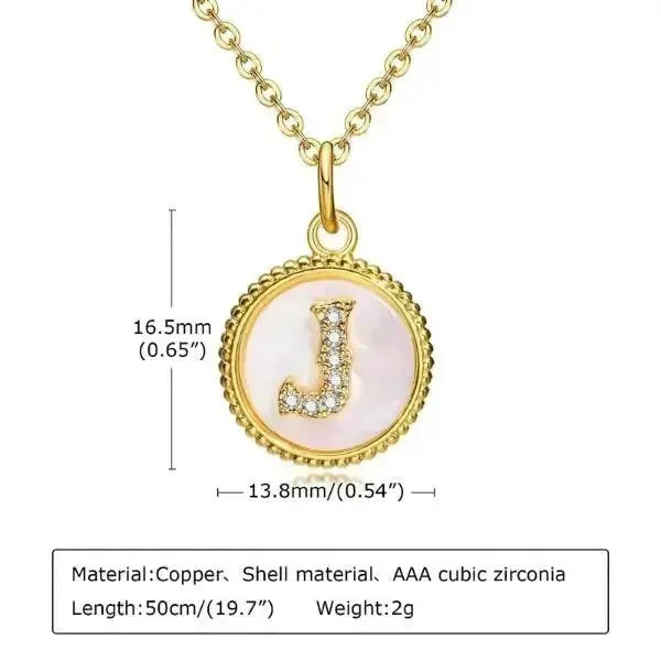 KETTE MIT BUCHSTABEN AUS GOLD-PLÄTTCHEN BESTEHEND AUS INITIALIEN - Königlicher Siegelring