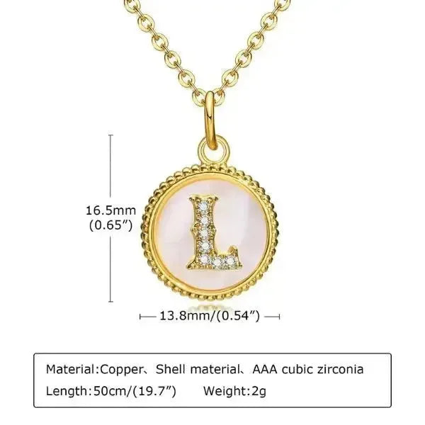 KETTE MIT BUCHSTABEN AUS GOLD-PLÄTTCHEN BESTEHEND AUS INITIALIEN - Königlicher Siegelring