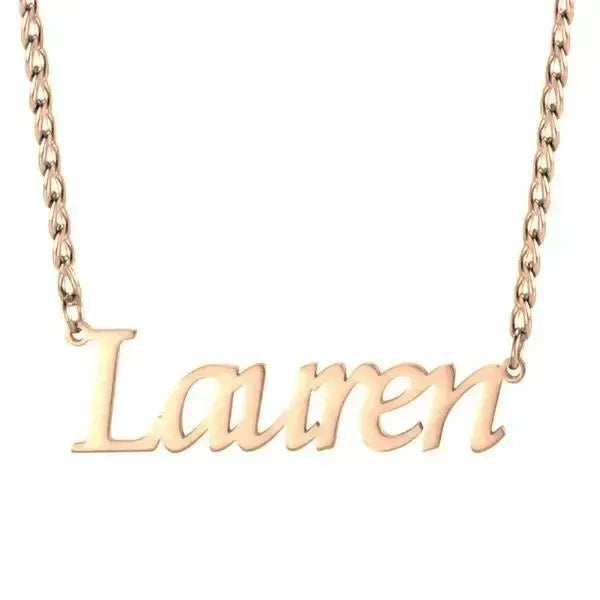 KETTE MIT NAMEN GOLD SILBER UND ROSÉGOLD - Königlicher Siegelring