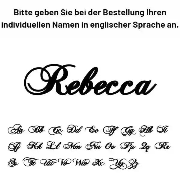 KETTE MIT NAMEN GOLD SILBER UND ROSÉGOLD - Königlicher Siegelring
