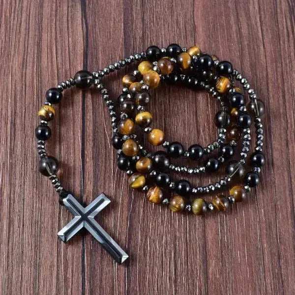 MALA KETTE - PERLENKETTE HERREN UND DAMEN - Königlicher Siegelring