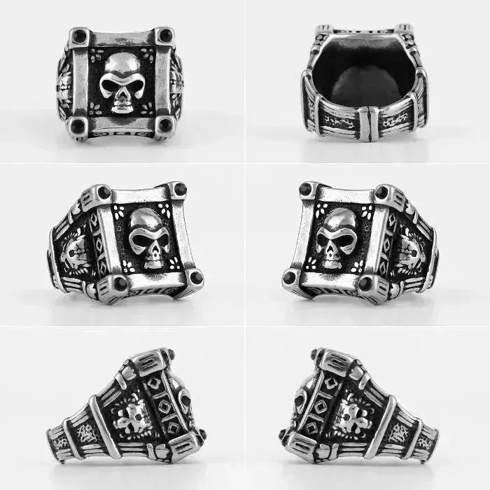 siegelring-schwerer-drei-todesarten-fur-herren-biker-totenkopfring