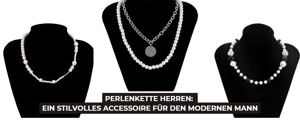 PERLENKETTE HERREN : EIN STILVOLLES ACCESSOIRE FÜR DEN MODERNEN MANN - Königlicher Siegelring