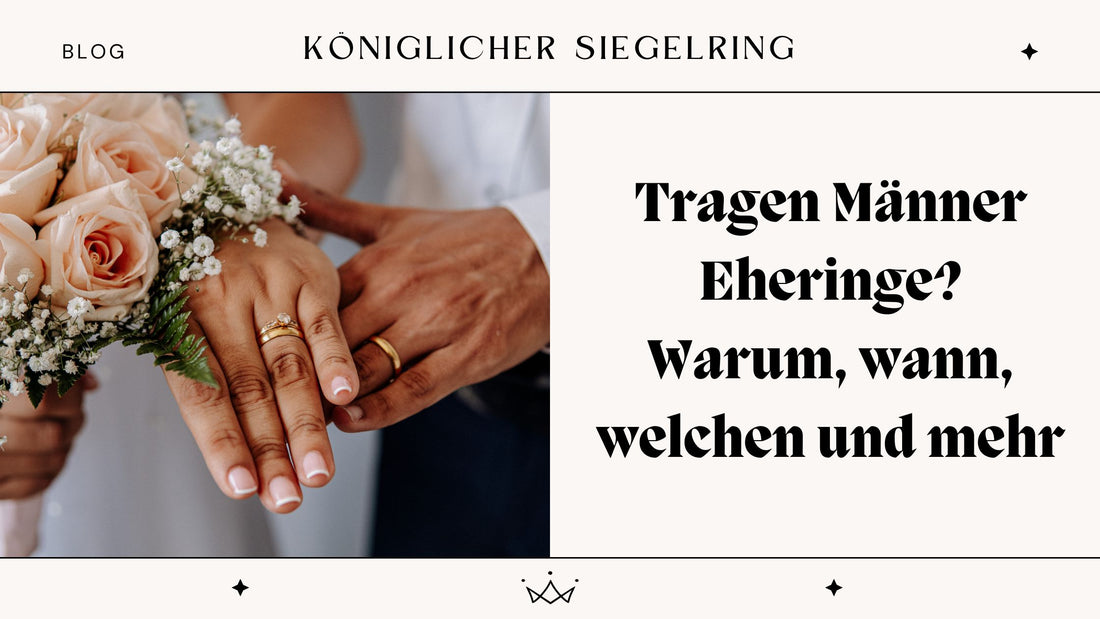 Tragen Männer Eheringe