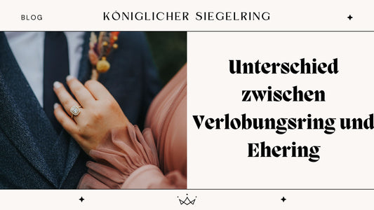 Unterschied zwischen Verlobungsring und Ehering