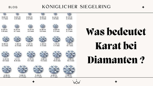 Was bedeutet Karat bei Diamanten