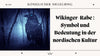 Wikinger-Rabe : Symbol und Bedeutung in der nordischen Kultur - Königlicher Siegelring