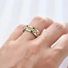 ANXIETY RING - SPINNER RING - Königlicher Siegelring