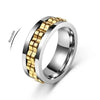 ANXIETY RING - SPINNER RING - Königlicher Siegelring