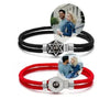 ARMBAND MIT BILD IM STEIN - 925 STERLING SILBER - MÄNNER UND FRAUEN - PERSONALISIERTE MIT FOTO UND PROJEKTION - Königlicher Siegelring