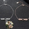 ARMBAND MIT BILD IM STEIN AUS 925ER STERLING-SILBER - PERSONALISIERTES SCHMUCKSTÜCK MIT EMOTIONALEM WERT - Königlicher Siegelring