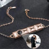 ARMBAND MIT BILD IM STEIN AUS 925ER STERLING-SILBER - PERSONALISIERTES SCHMUCKSTÜCK MIT EMOTIONALEM WERT - Königlicher Siegelring