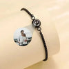 ARMBAND MIT BILD IM STEIN - DOPPEL-PROJEKTION ARMBANDER SCHMUCK GEDENKGESCHENK - Königlicher Siegelring
