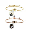 ARMBAND MIT BILD IM STEIN - DOPPEL-PROJEKTION ARMBANDER SCHMUCK GEDENKGESCHENK - Königlicher Siegelring