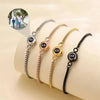 ARMBAND MIT BILD IM STEIN - DOPPEL-PROJEKTION ARMBANDER SCHMUCK GEDENKGESCHENK - Königlicher Siegelring