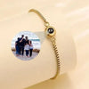ARMBAND MIT BILD IM STEIN - DOPPEL-PROJEKTION ARMBANDER SCHMUCK GEDENKGESCHENK - Königlicher Siegelring