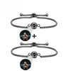 ARMBAND MIT BILD IM STEIN - DOPPEL-PROJEKTION ARMBANDER SCHMUCK GEDENKGESCHENK - Königlicher Siegelring