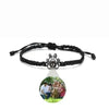 ARMBAND MIT BILD IM STEIN - PERSONALISIERTE FOTO PROJEKTION - Königlicher Siegelring