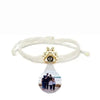 ARMBAND MIT BILD IM STEIN - PERSONALISIERTE FOTO PROJEKTION - Königlicher Siegelring