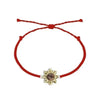 ARMBAND MIT BILD IM STEIN - PERSONALISIERTE SONNENBLUME MOTIV - Königlicher Siegelring