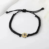 ARMBAND MIT BILD IM STEIN - PERSONALISIERTE SONNENBLUME MOTIV - Königlicher Siegelring