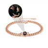 ARMBAND MIT BILD IM STEIN - PERSONALISIERTES FOTO PROJEKTION KETTE - Königlicher Siegelring
