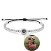 ARMBAND MIT BILD IN STEIN - PERLENARMBAND - Königlicher Siegelring