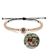 ARMBAND MIT BILD IN STEIN - PERLENARMBAND - Königlicher Siegelring