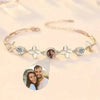 Armband mit Bild – Personalisiertes 925er Silber Freundschaftsarmband - Königlicher Siegelring
