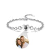 Armband mit Bild – Personalisiertes 925er Silber Freundschaftsarmband - Königlicher Siegelring