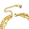 ARMBAND MIT BUCHSTABEN GOLD - ANFANGSBUCHSTABE GOLDKETTE - Königlicher Siegelring