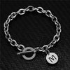 ARMBAND MIT BUCHSTABEN GOLD SILBER - HERREN DAMEN SCHMUCK - INITIALEN ANFANGSBUCHSTABE - Königlicher Siegelring